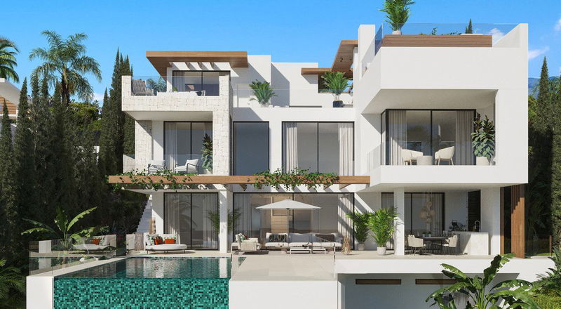 Detached Villa in Estepona, Costa del Sol – 3 beds – 2900000 €