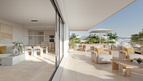 Middle Floor Apartment in Estepona, Costa del Sol – 2 beds – 600000 € - photo 4 of 27