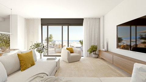 Middle Floor Apartment in Estepona, Costa del Sol – 2 beds – 600000 € - photo 6 of 27