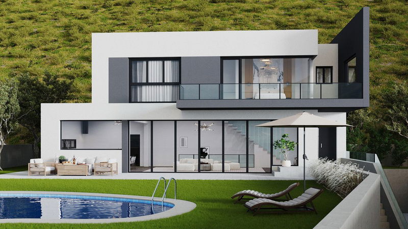 Detached Villa in Mijas, Costa del Sol – 4 beds – 1800000 €