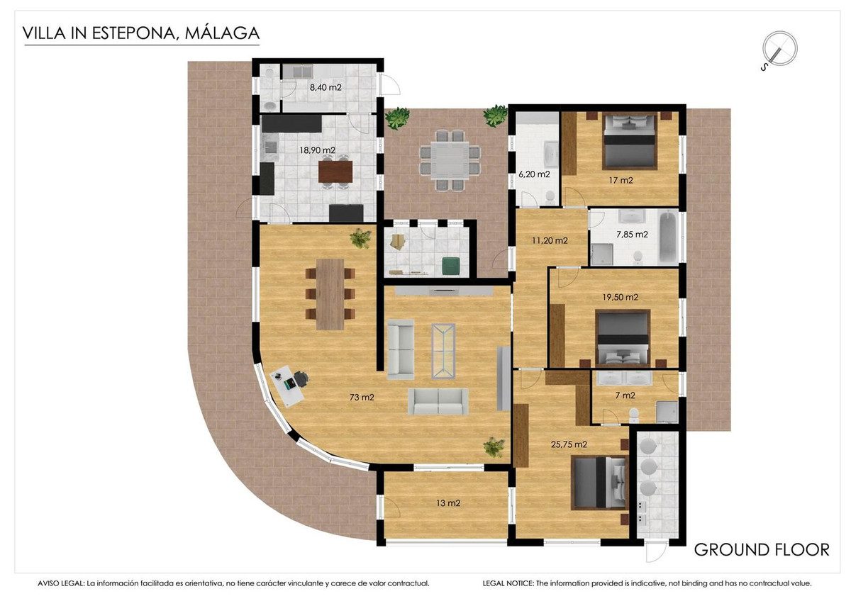 Detached Villa in Estepona, Costa del Sol – 5 beds – 2400000 € - photo 21 of 25