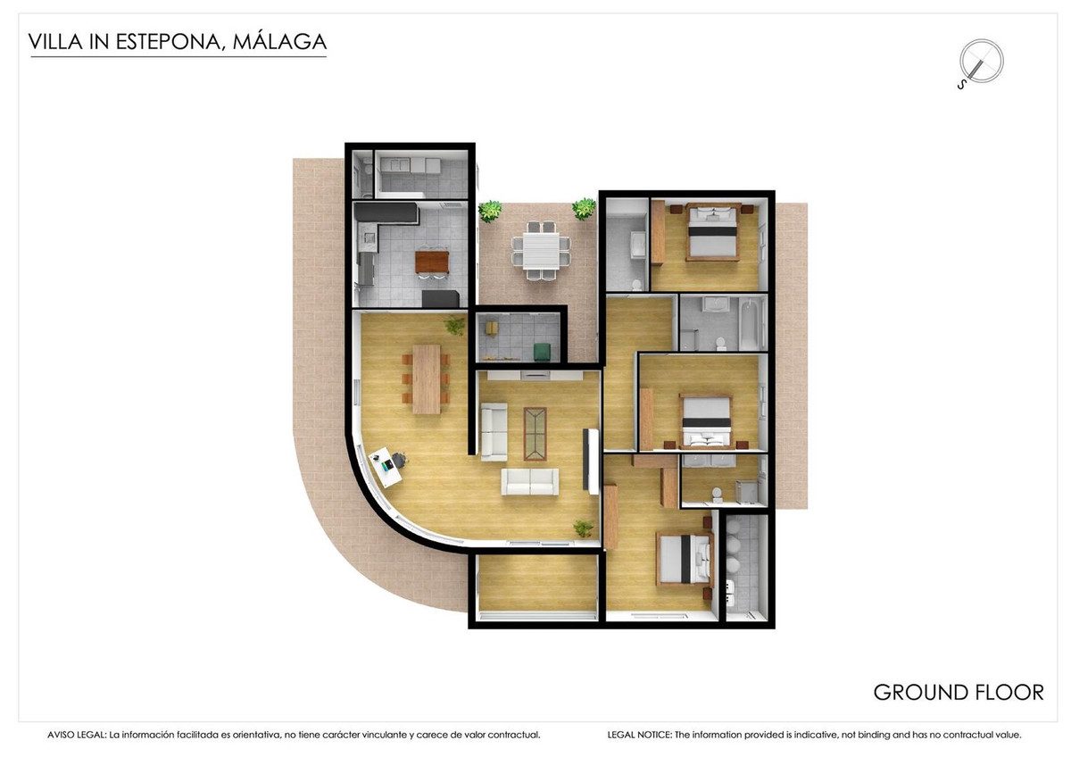 Detached Villa in Estepona, Costa del Sol – 5 beds – 2400000 € - photo 23 of 25