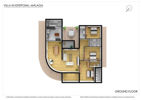 Detached Villa in Estepona, Costa del Sol – 5 beds – 2400000 € - photo 23 of 25