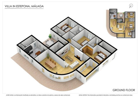 Detached Villa in Estepona, Costa del Sol – 5 beds – 2400000 € - photo 24 of 25