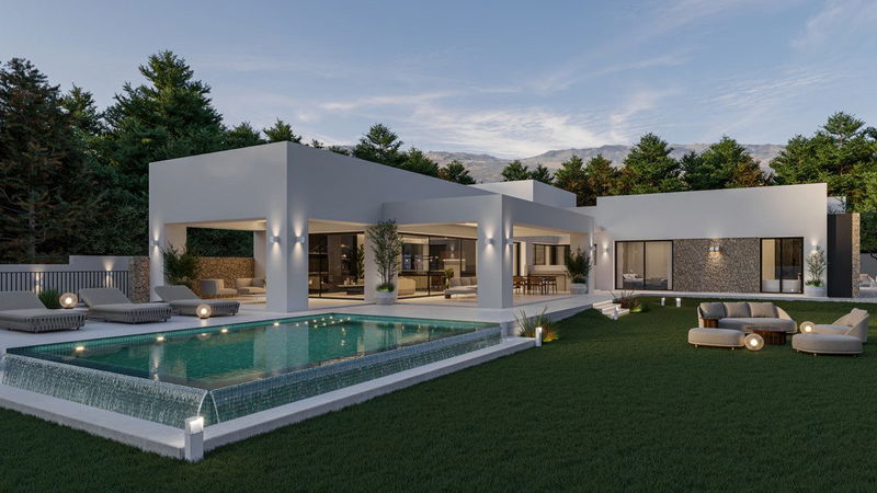Detached Villa in Estepona, Costa del Sol – 4 beds – 2900000 €