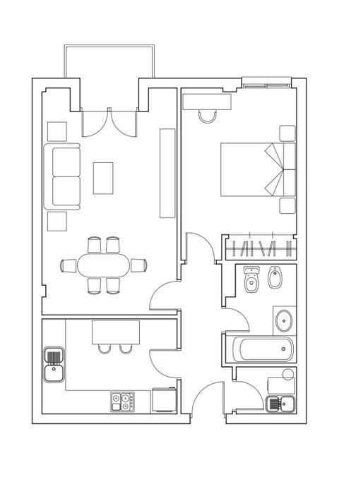Middle Floor Apartment in Benahavís, Costa del Sol – 1 beds – 250000 € - photo 32 of 32