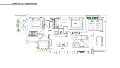 Middle Floor Apartment in Estepona, Costa del Sol – 3 beds – 1995000 € - photo 30 of 30